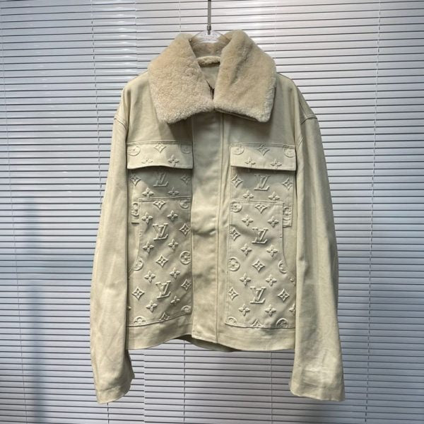 LV Jacket Monogram Workwear Denim