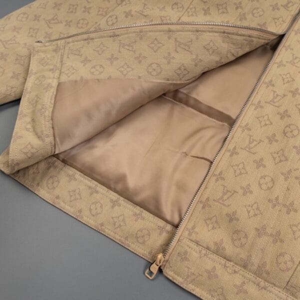LV Jacket Denim Hooded Monogram