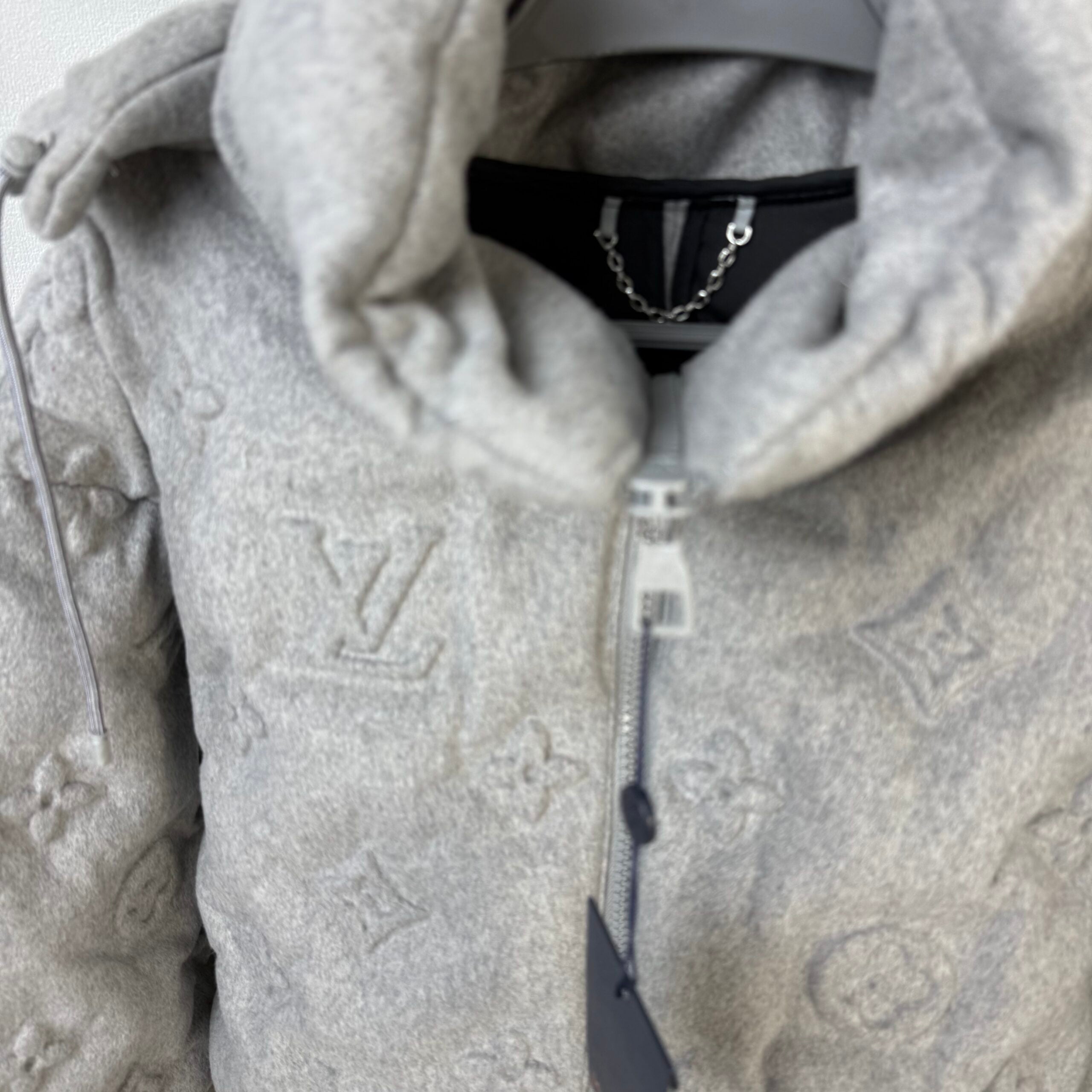 LV GREY BOYHOOD PUFFER