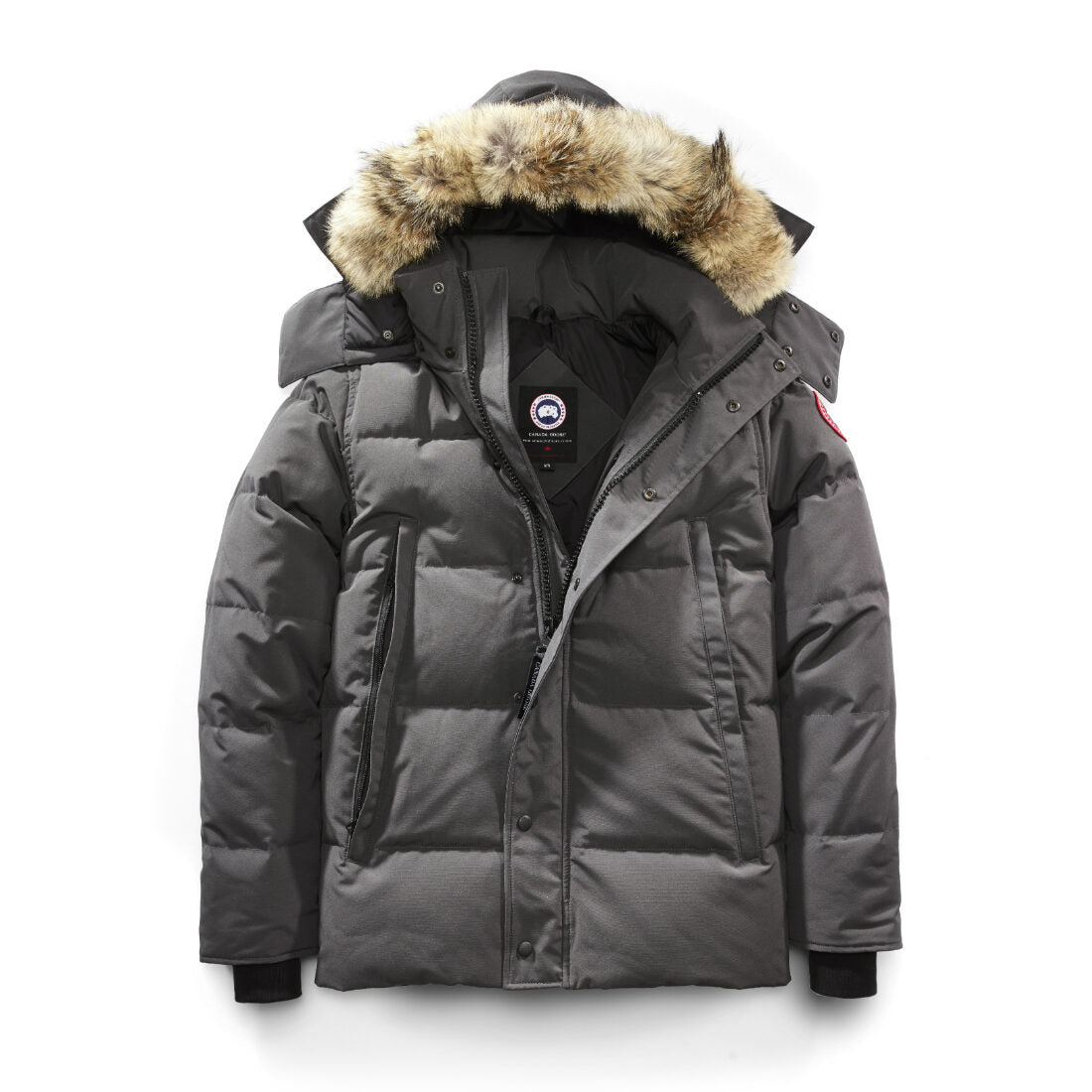 CND Goose Jacket Grey Graphite with FUR