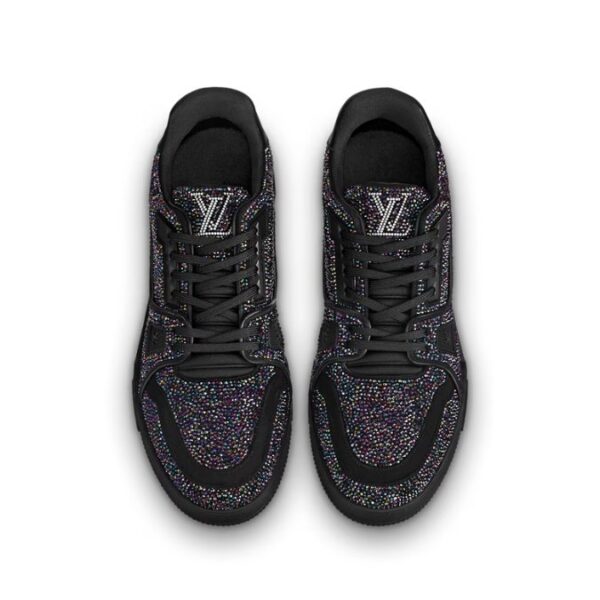 Trainer Black Multicolor Rhinestone