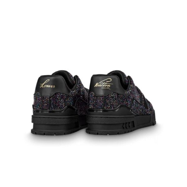 Trainer Black Multicolor Rhinestone