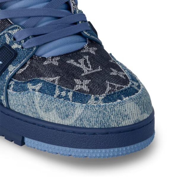 Trainer Monogram Denim Blue