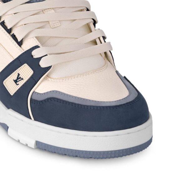Trainer Navy Beige Mesh