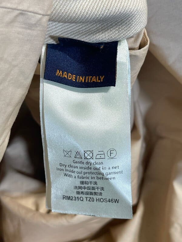 LV Jacket Monogram Workwear Denim