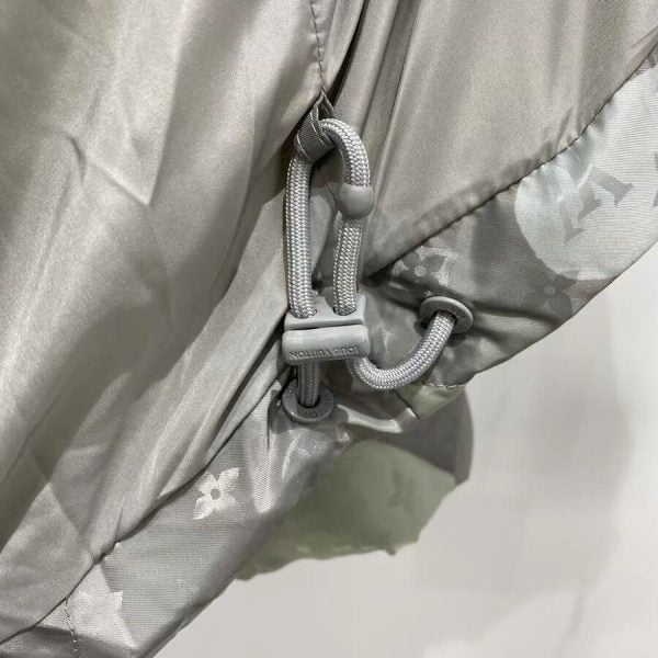 LV Jacket Patchworked Portrait Puffer