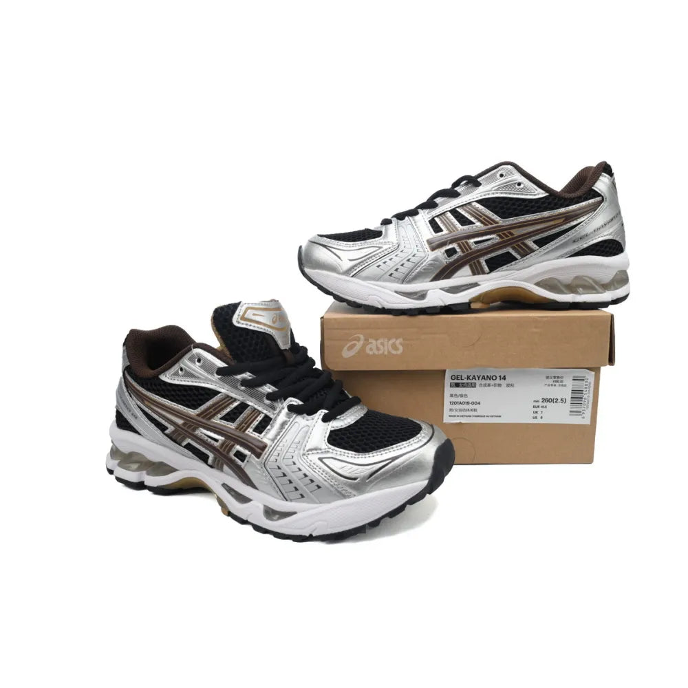 ASCS Gel-Kayano 14 Black Coffee Silver