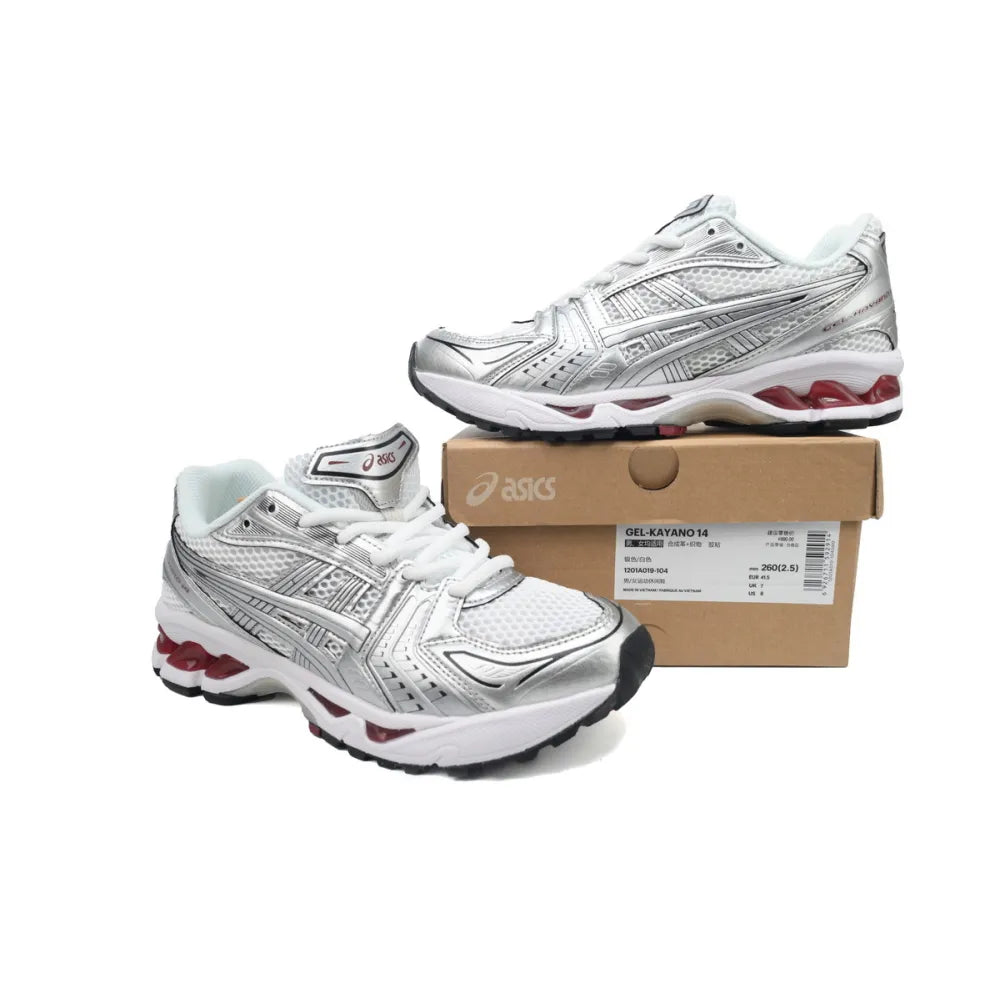 ASCS Gel-Kayano 14 White Pure Silver
