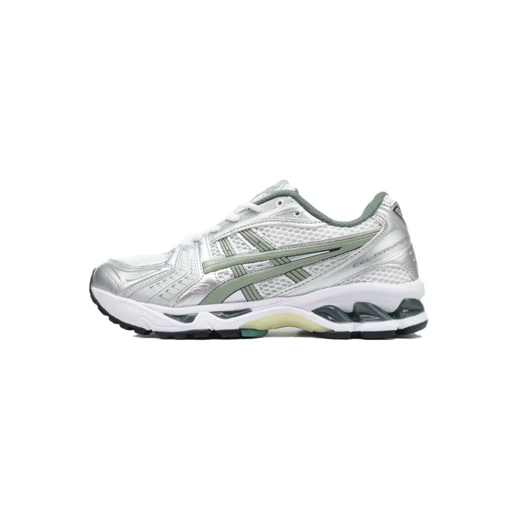 ASCS Gel-Kayano 14 White Pure Silver Slate Grey Sage