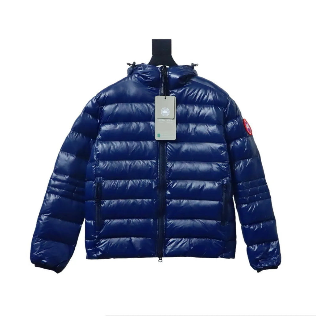CG Crofton Slim-Fit Recycled Nylon-Ripstop Hooded Down Jacket Dark Blue