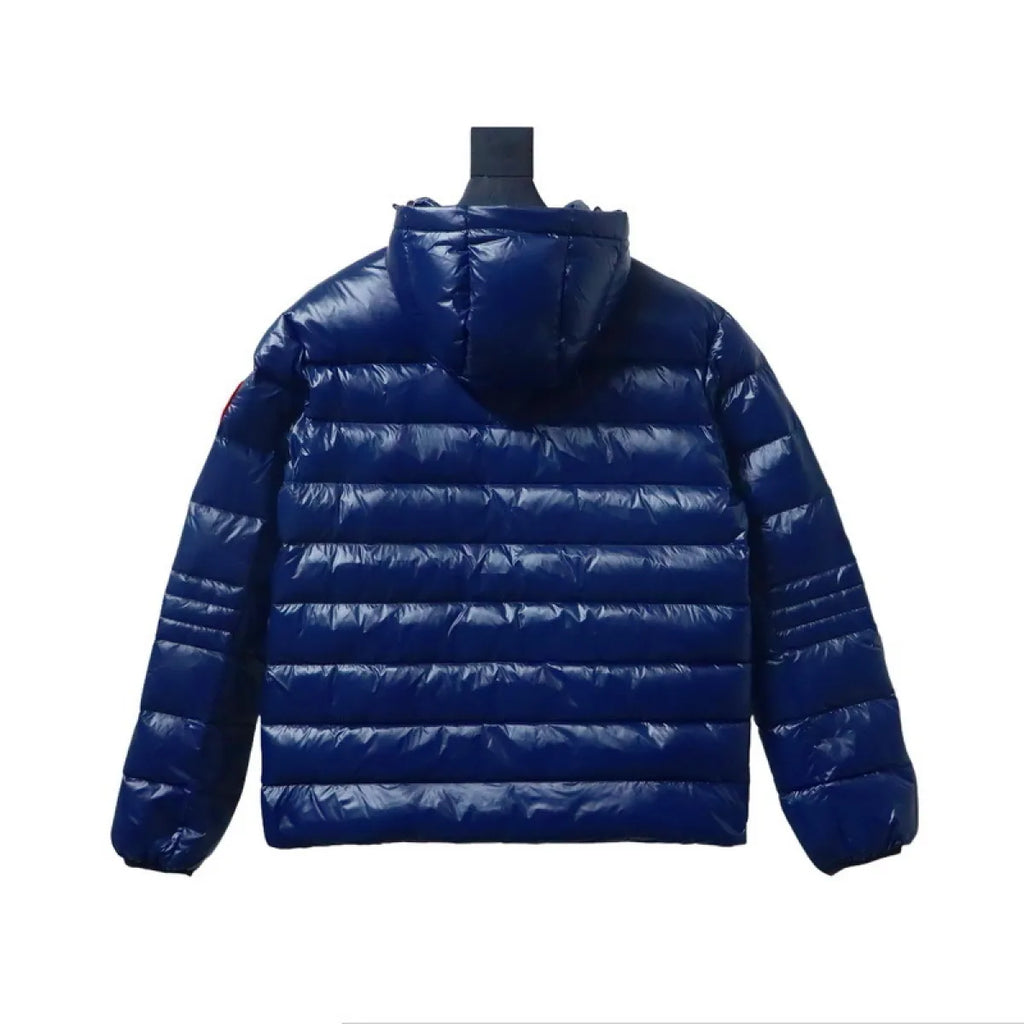 CG Crofton Slim-Fit Recycled Nylon-Ripstop Hooded Down Jacket Dark Blue