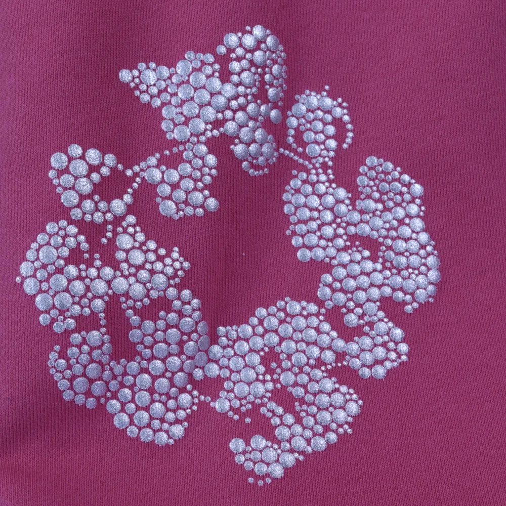 DNM TRS Cashmere Swarovski Cotton Wreath Zip Hoodie & Sweatpant Set