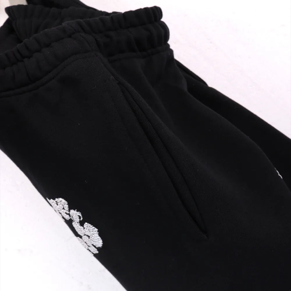 DNM TRS Cashmere Swarovski Cotton Wreath Zip Hoodie & Sweatpant Set