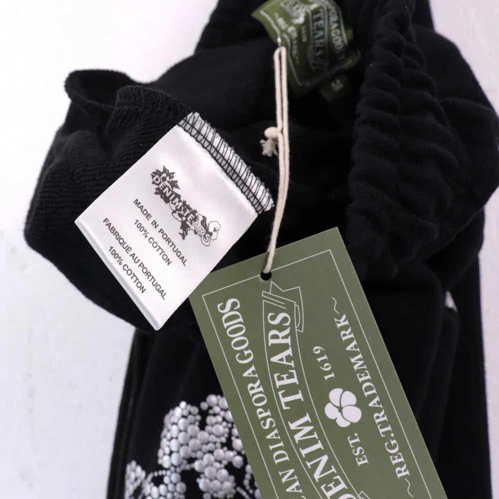 DNM TRS Cashmere Swarovski Cotton Wreath Zip Hoodie & Sweatpant Set