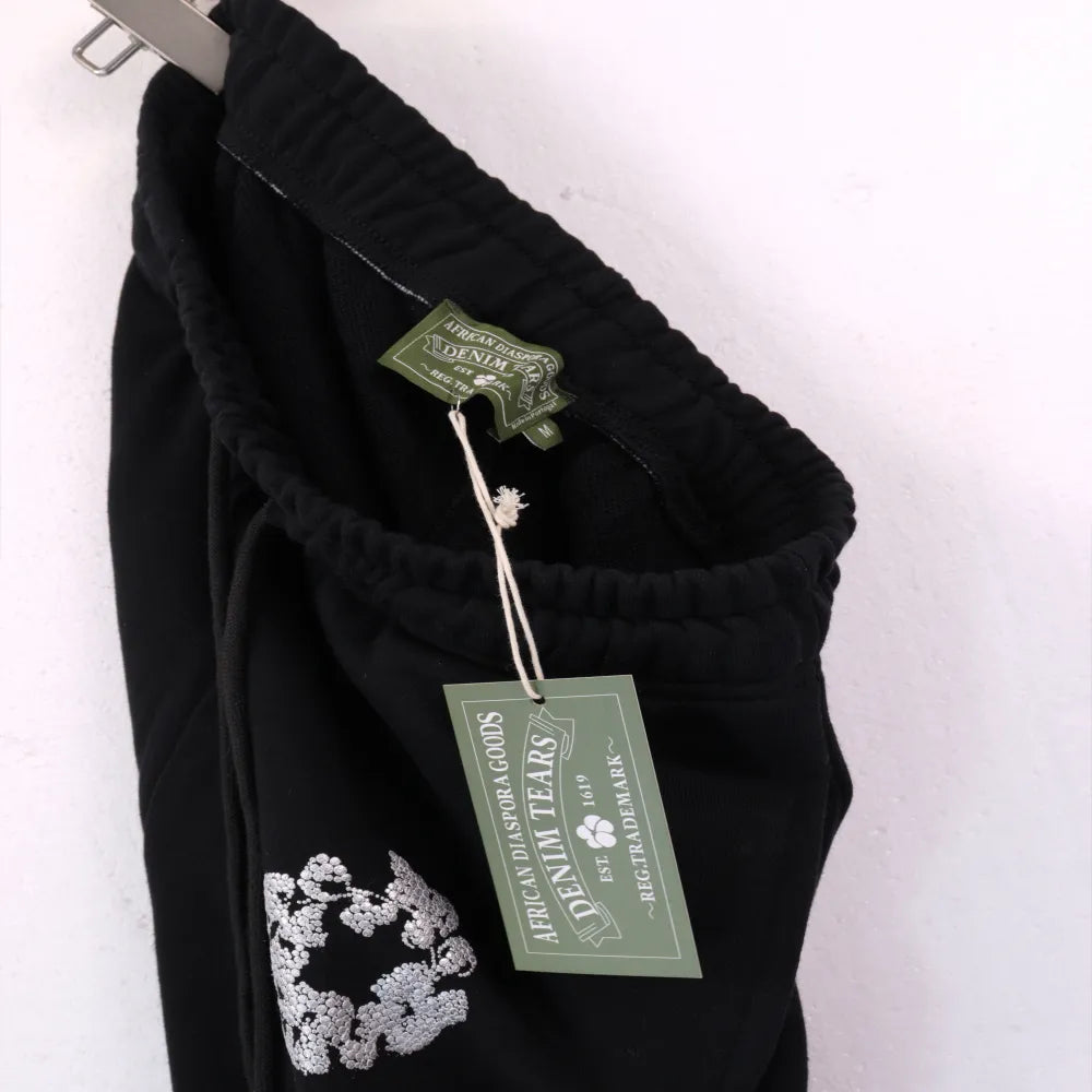 DNM TRS Cashmere Swarovski Cotton Wreath Zip Hoodie & Sweatpant Set