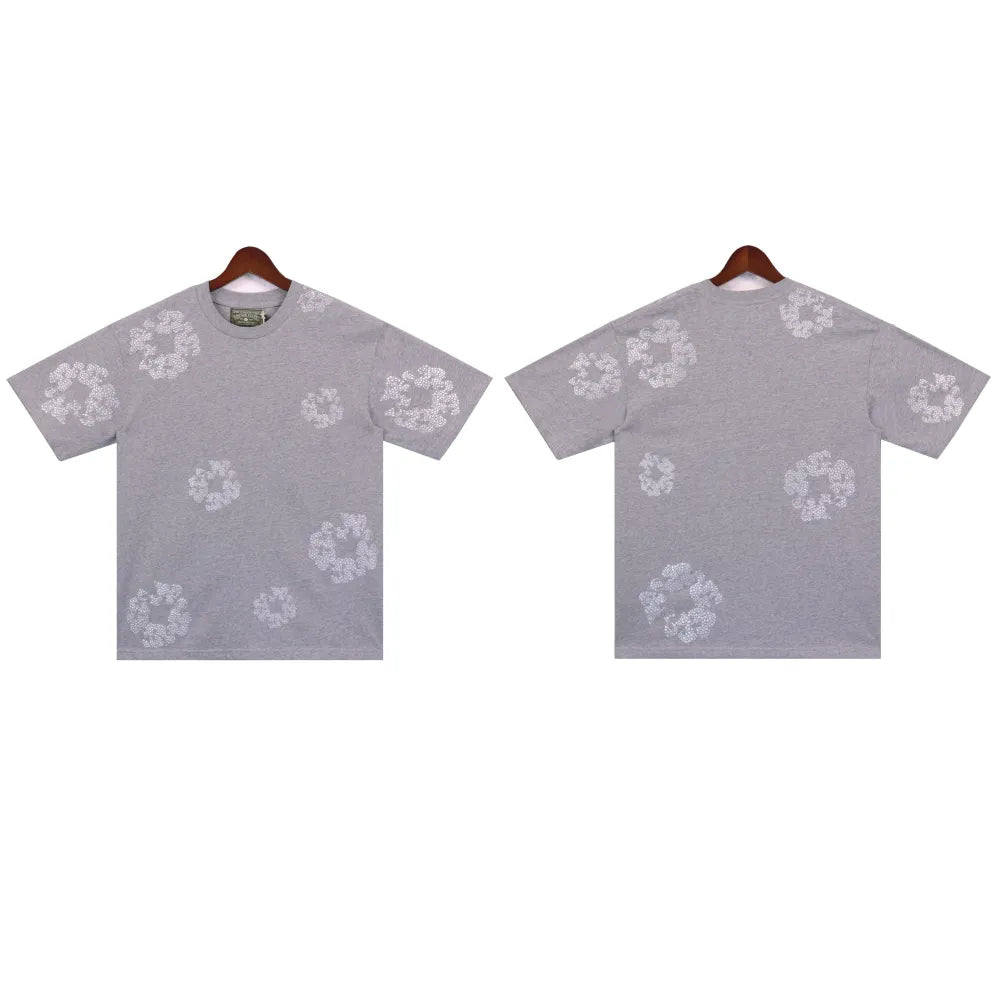 DNM TRS Glitter Patch Floral Print