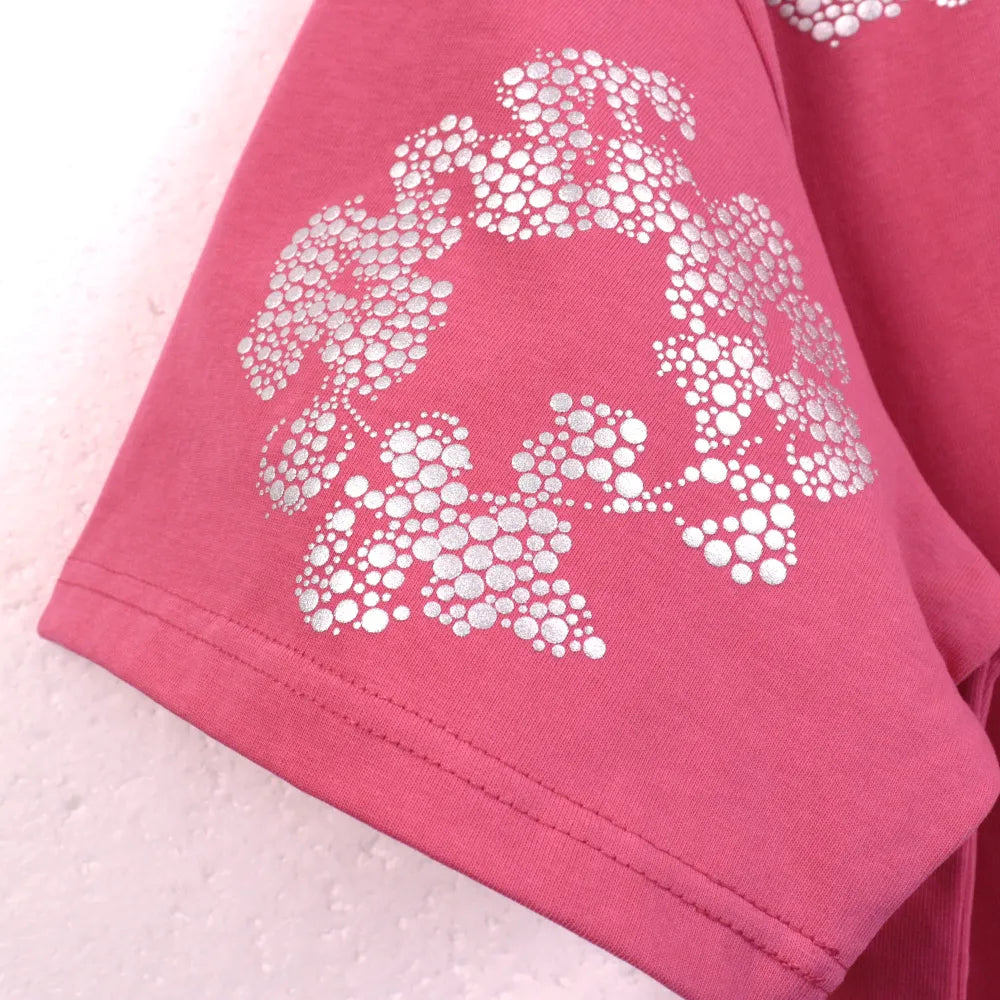 DNM TRS Glitter Patch Floral Print