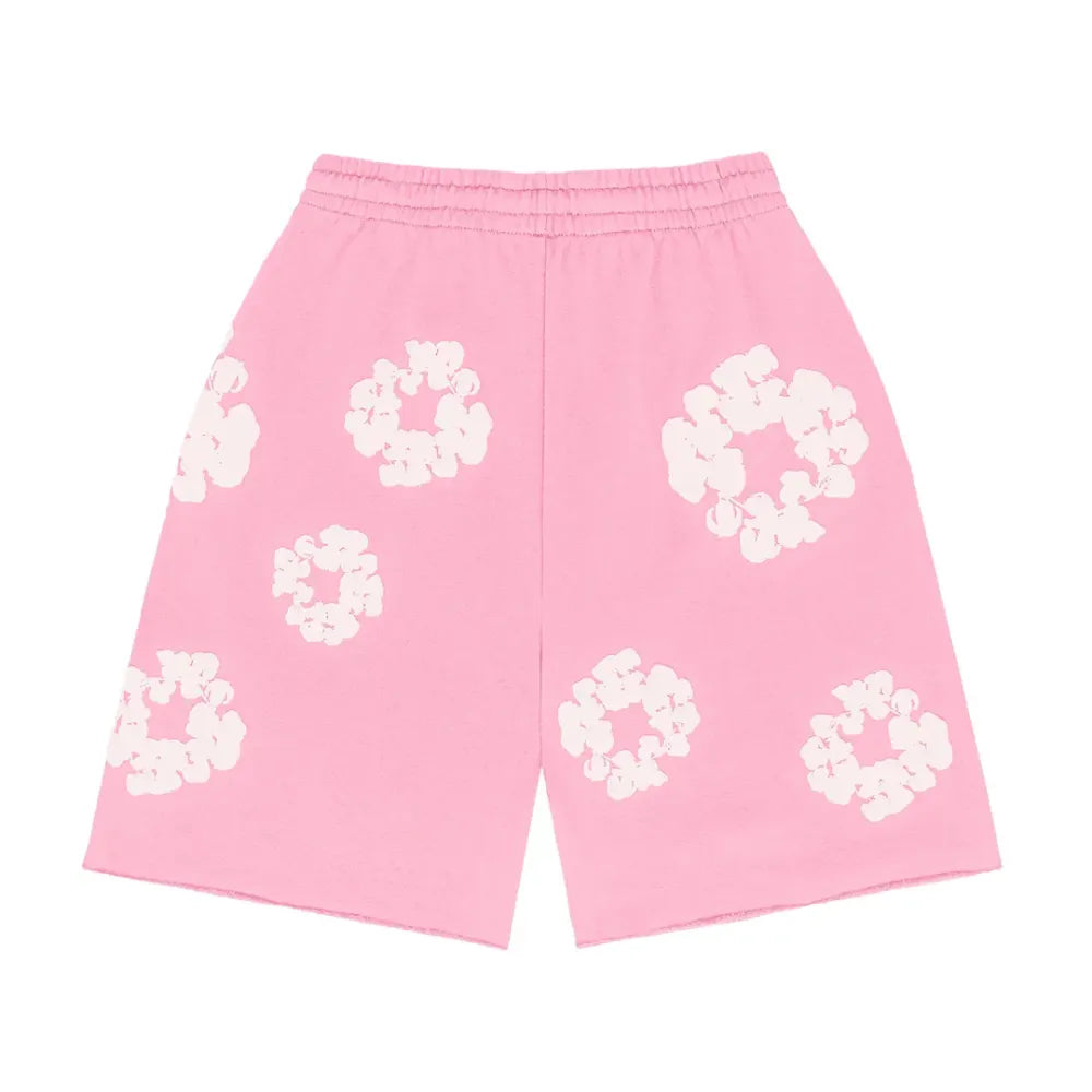 DNM TRS The Cotton Wreath Shorts Pink