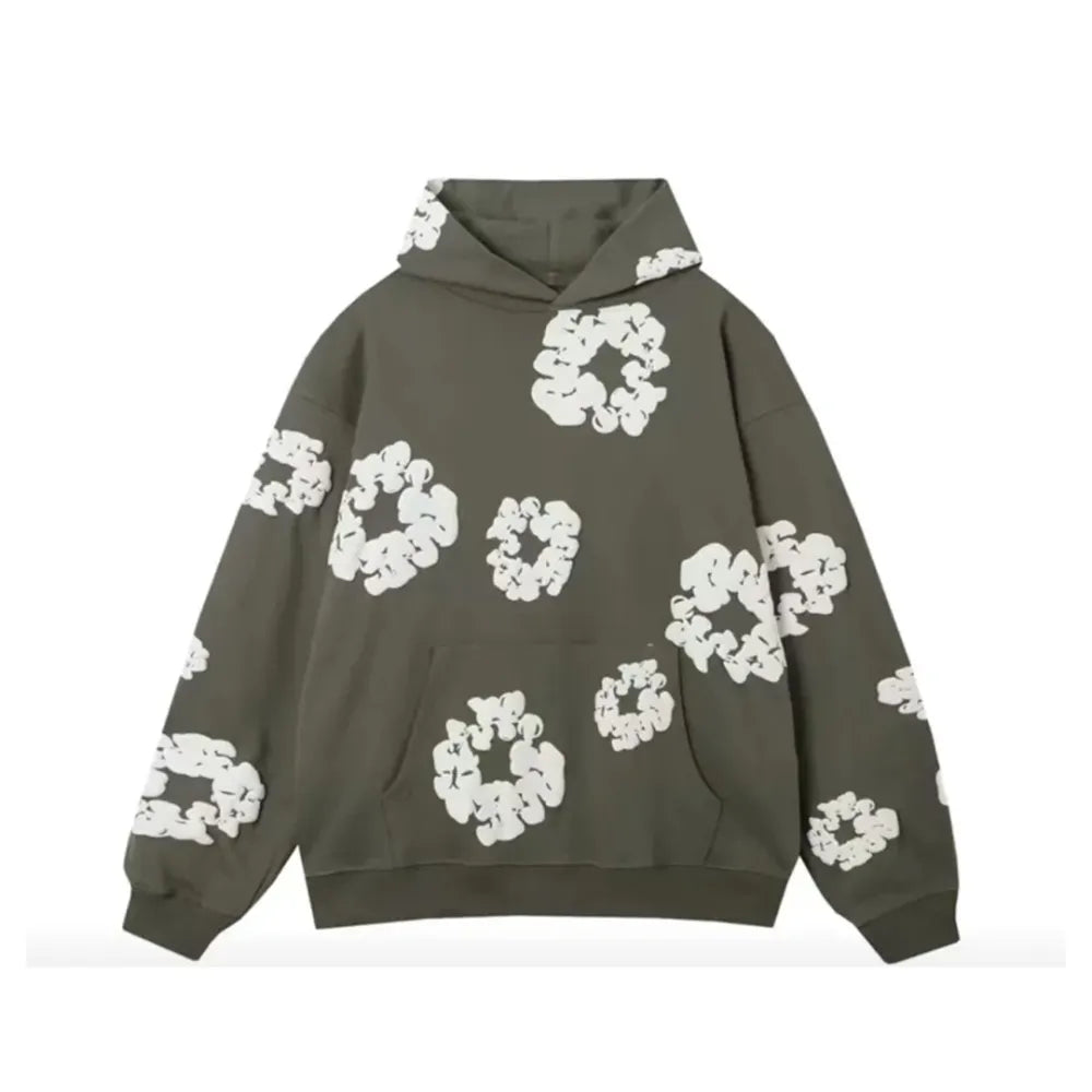 DNM TRS The Cotton Wreath Sweatshirt Dark Grey