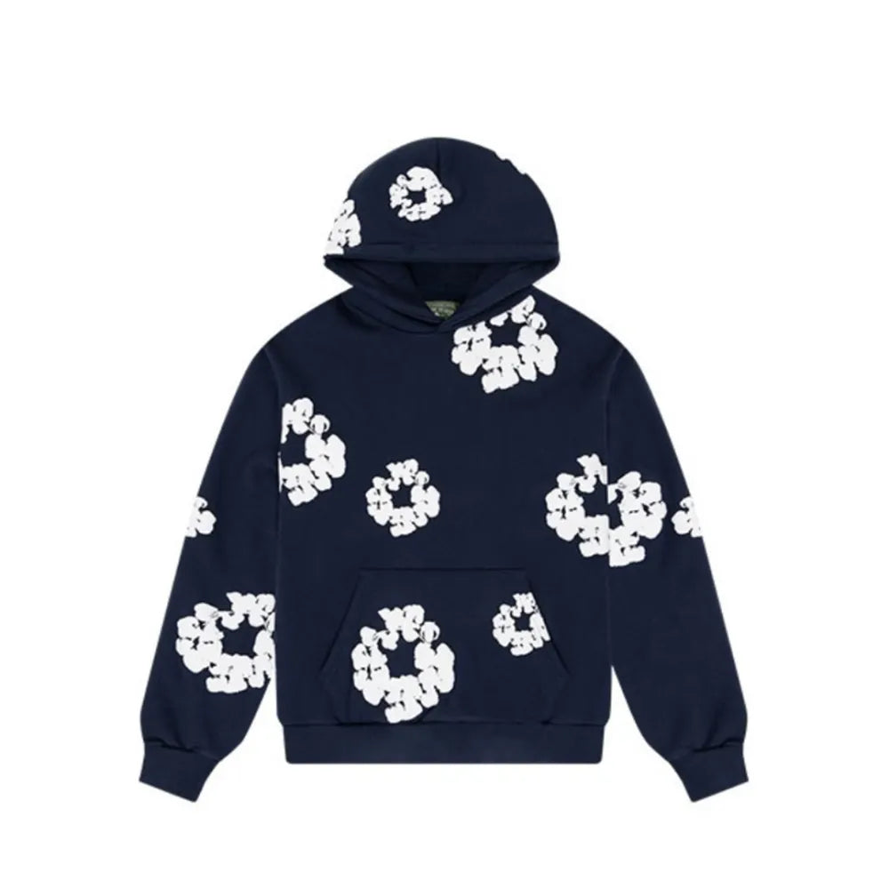 DNM TRS The Cotton Wreath Sweatshirt Navy