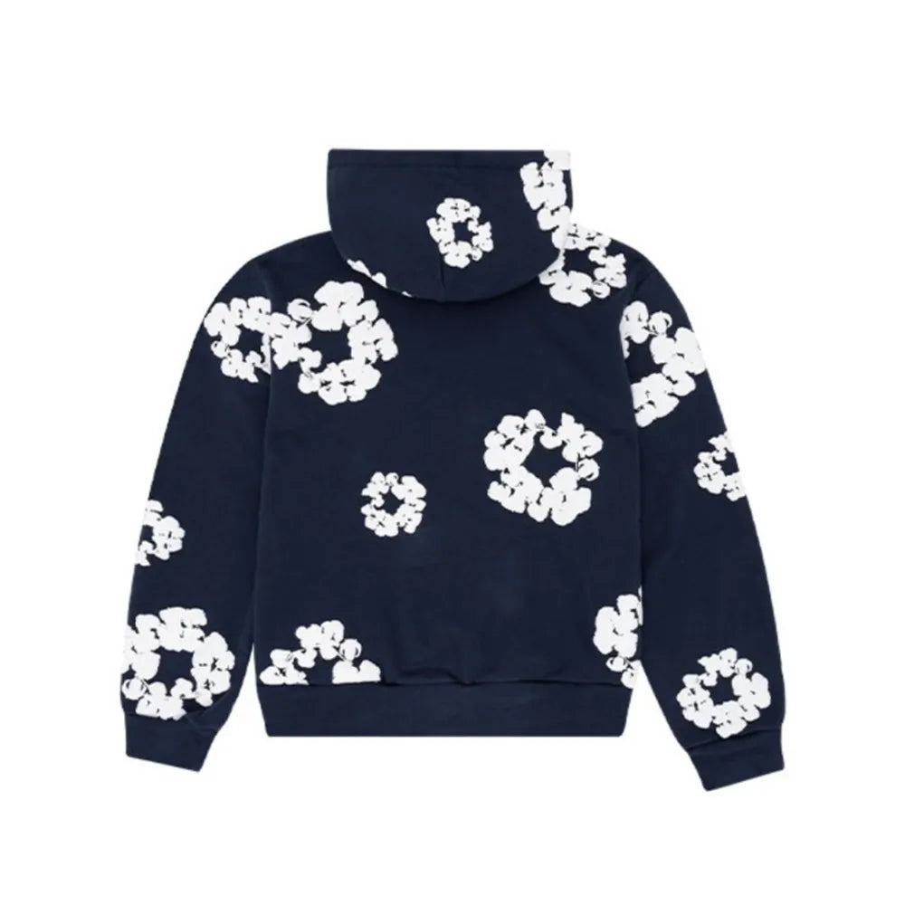 DNM TRS The Cotton Wreath Sweatshirt Navy
