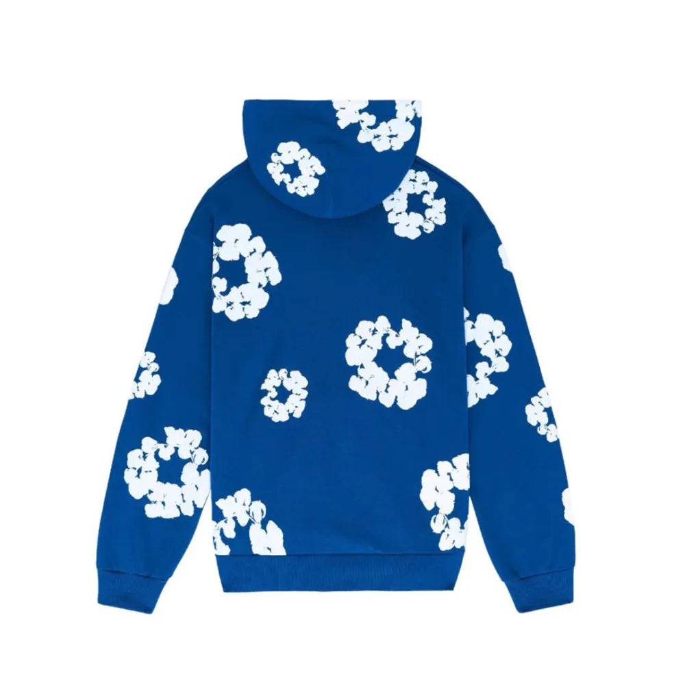 DNM TRS The Cotton Wreath Sweatshirt Royal Blue