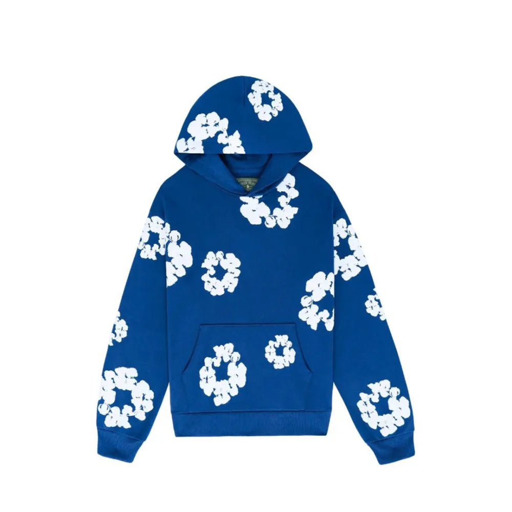 DNM TRS The Cotton Wreath Sweatshirt Royal Blue