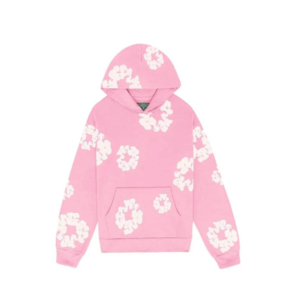DNM TRS The Cotton Wreath Sweatshirt Royal Pink