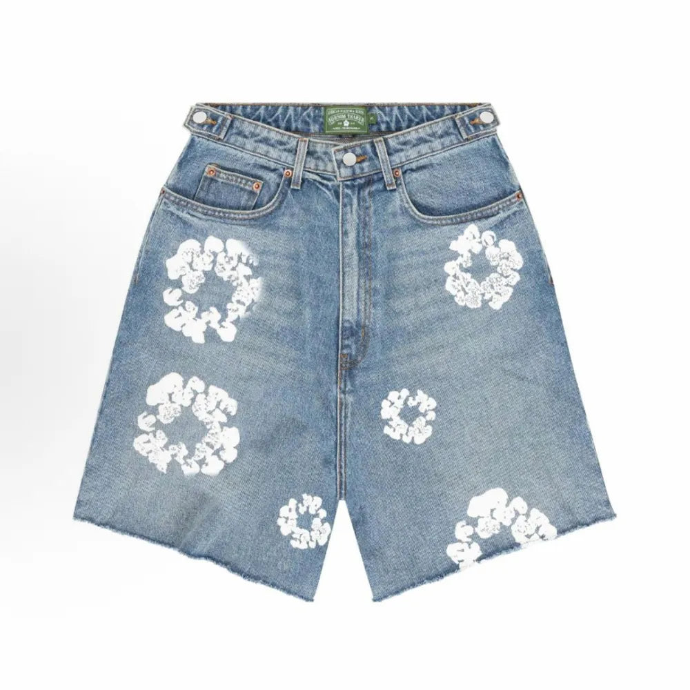 DNM TRS x Lev’s Cotton Wreath Jean Short Light Wash