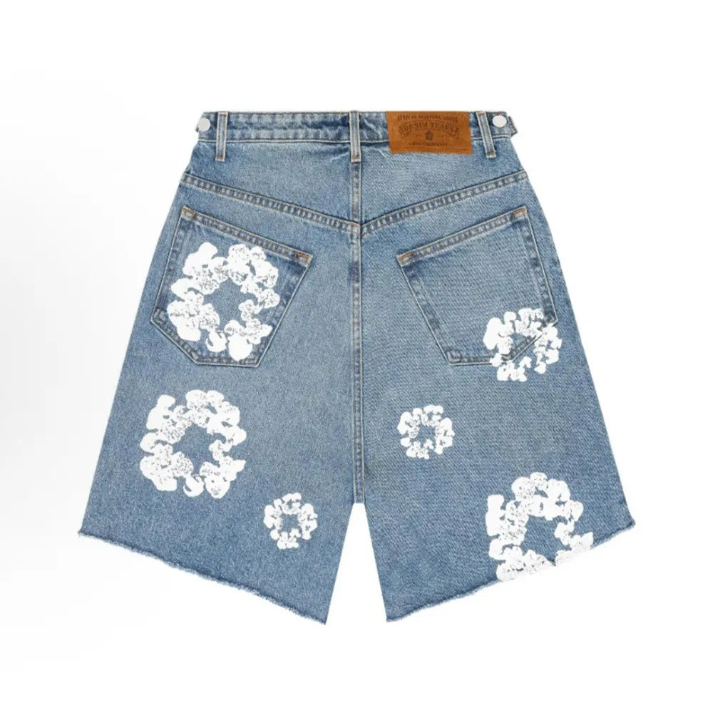 DNM TRS x Lev’s Cotton Wreath Jean Short Light Wash