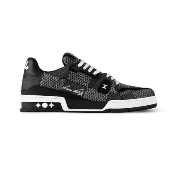 Trainer Plaid Black White