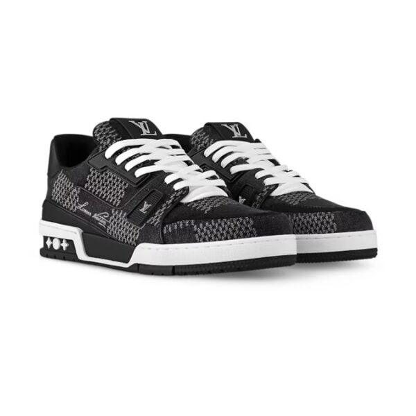 Trainer Plaid Black White