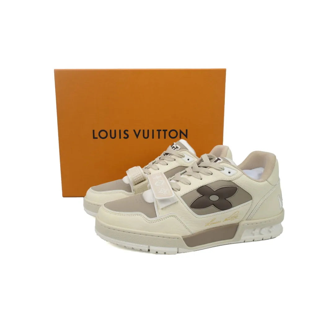 LV Monogram Flower Beige