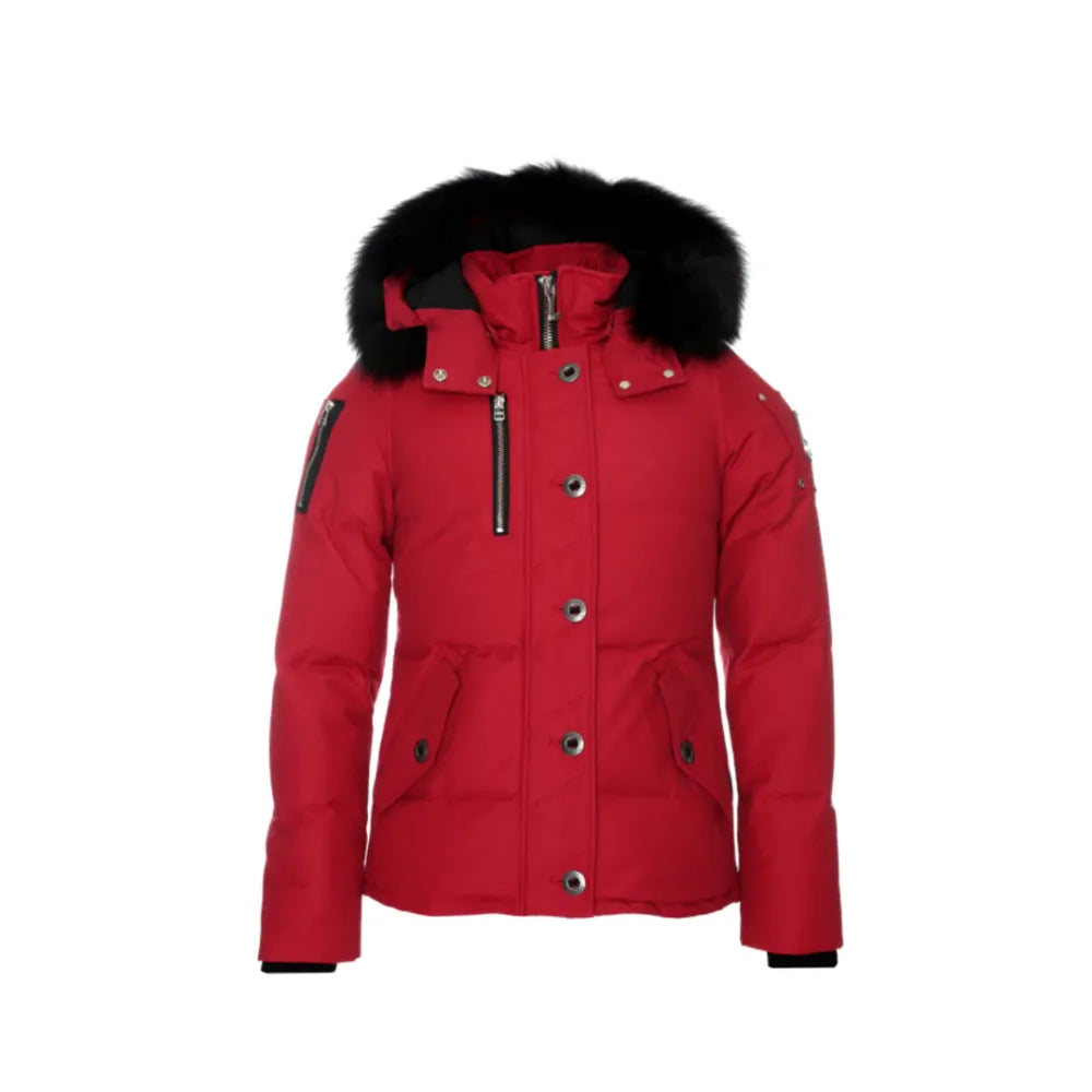 MK 3Q Fur Hood Parka Red