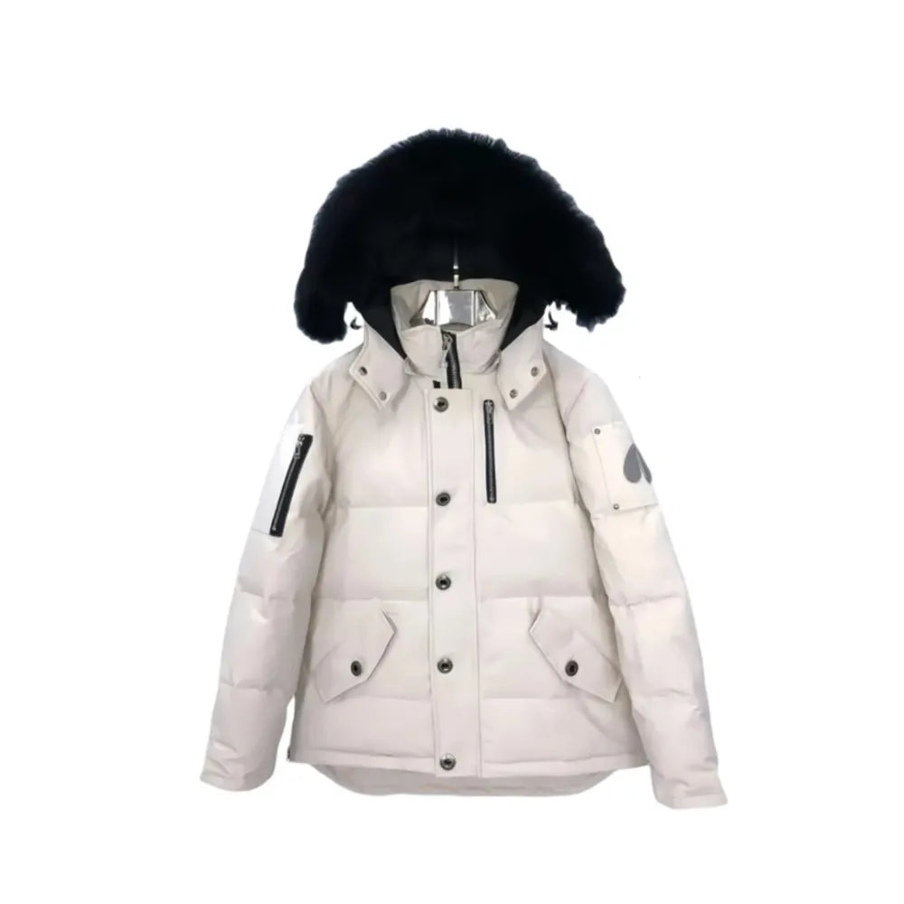 MK 3Q Quited Puffer Jacket White