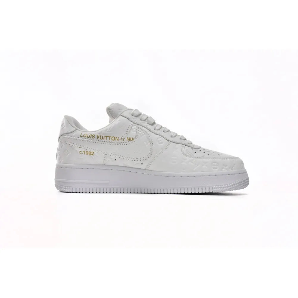 NK x LV 1 Low By Virgil Abloh White