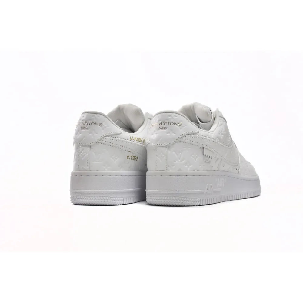 NK x LV 1 Low By Virgil Abloh White
