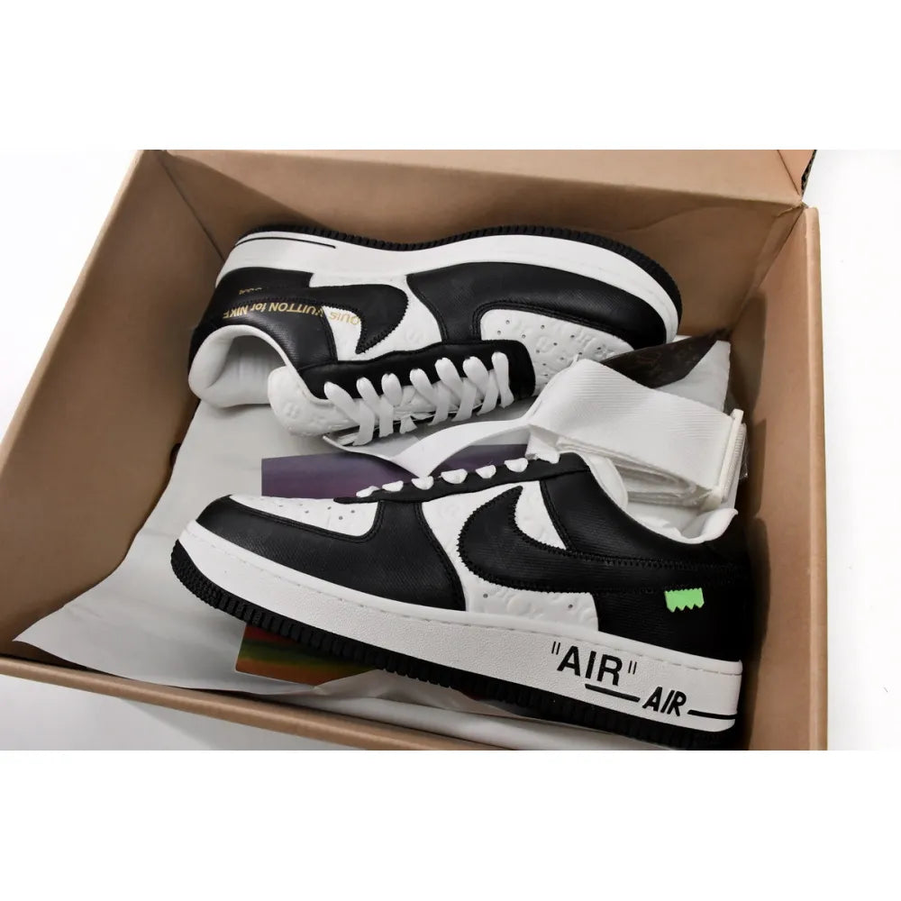 NK x LV 1 Low By Virgil Abloh White Black