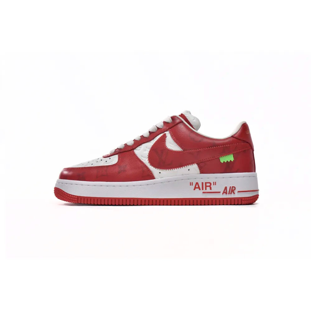 NK x LV 1 Low By Virgil Abloh White Red
