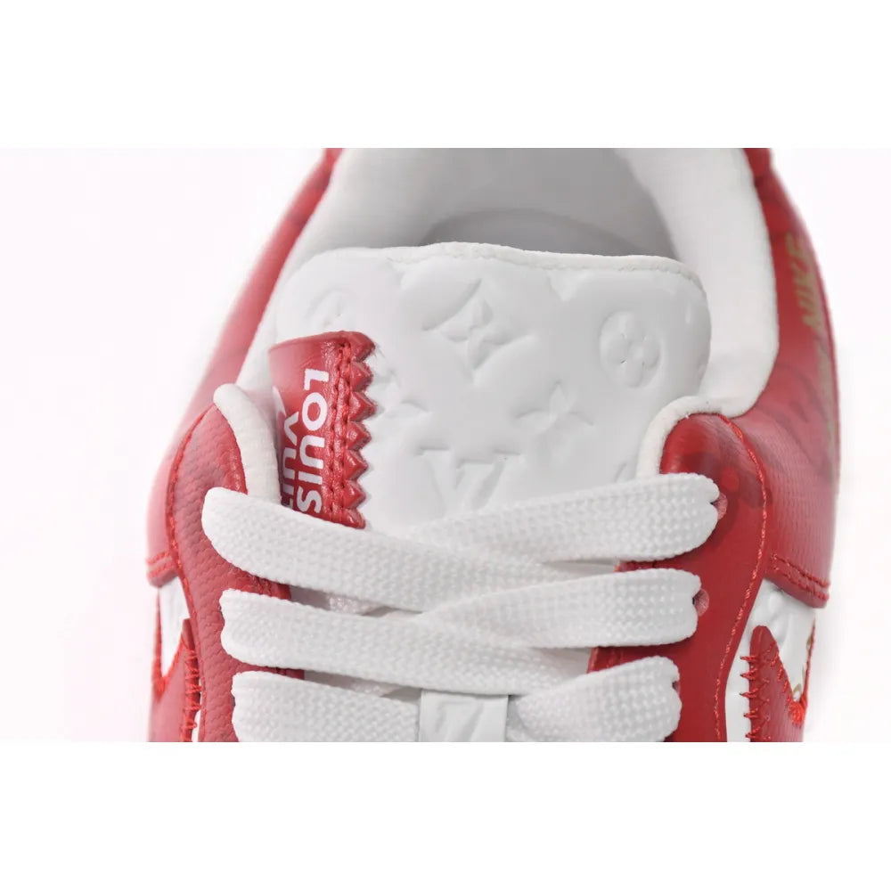 NK x LV 1 Low By Virgil Abloh White Red