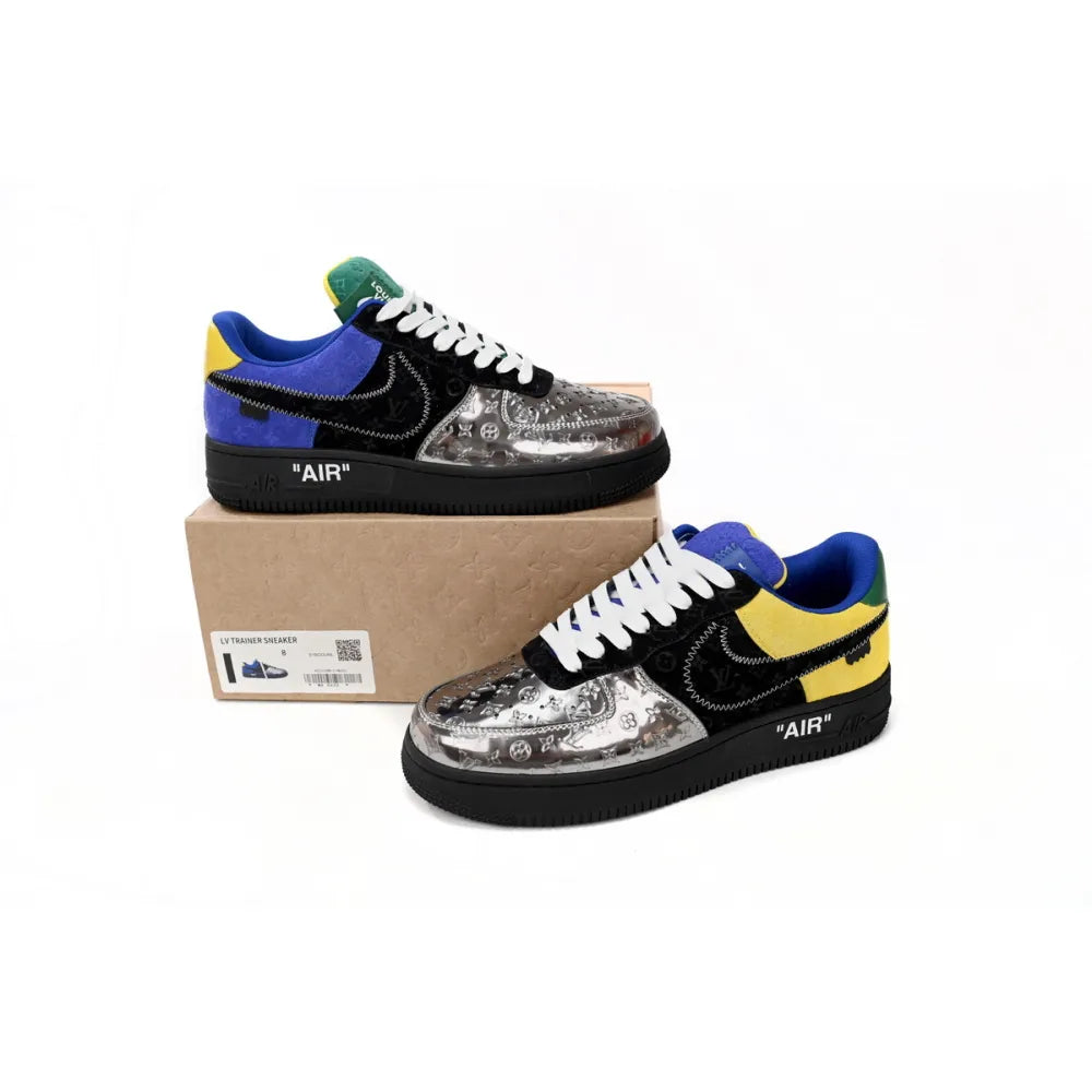 NK x LV 1 Low Silver Yellow