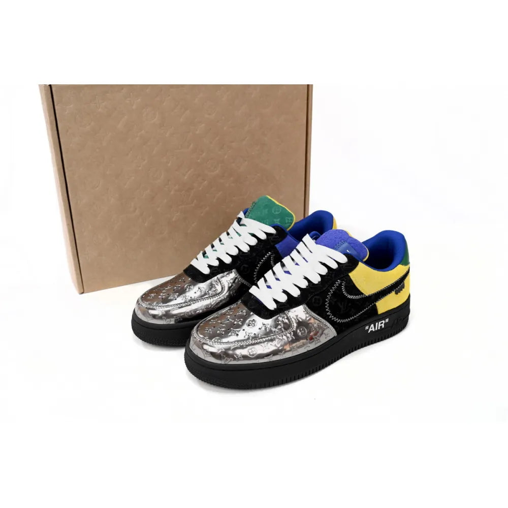 NK x LV 1 Low Silver Yellow