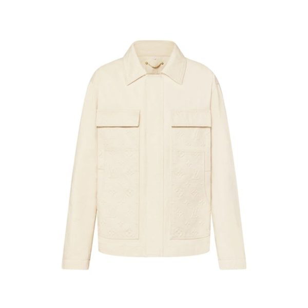 LV Jacket Monogram Workwear Denim