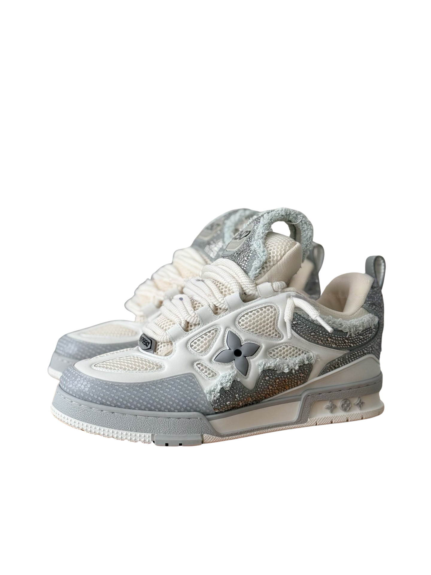 LV SKATE – GREY SWAROVSKY