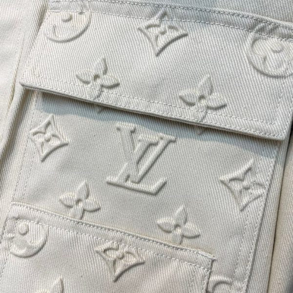 LV Jacket Monogram Workwear Denim