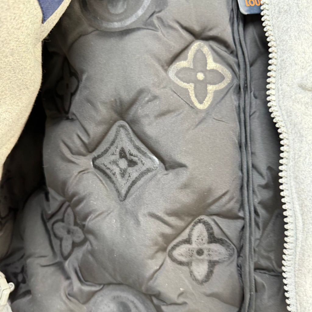 LV GREY BOYHOOD PUFFER