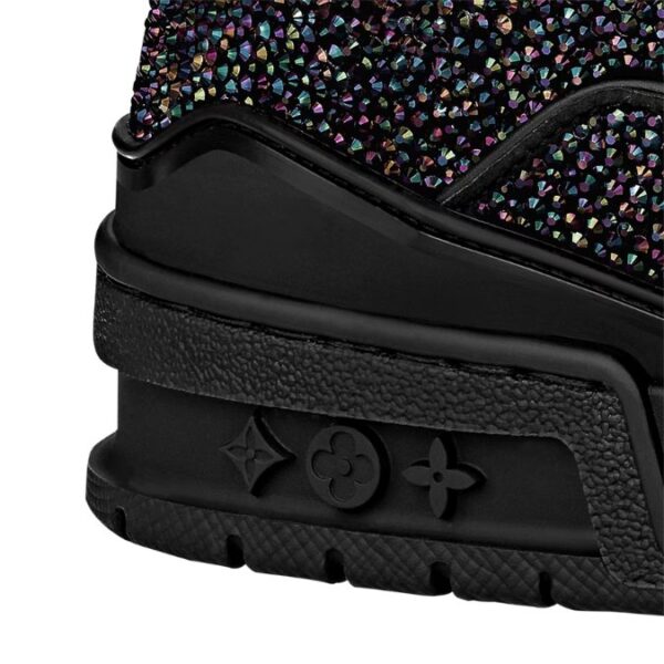 Trainer Black Multicolor Rhinestone