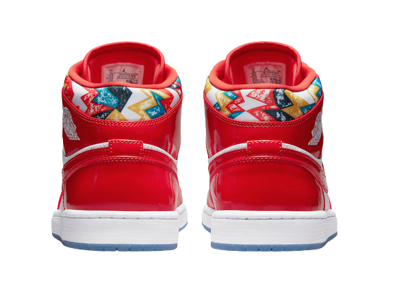 J1 – BARCELONA SWEATER RED PATENT