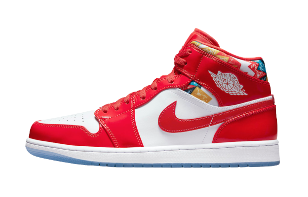 J1 – BARCELONA SWEATER RED PATENT