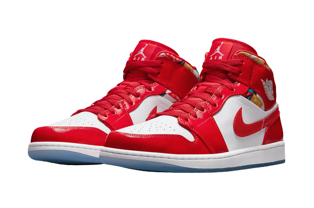 J1 – BARCELONA SWEATER RED PATENT